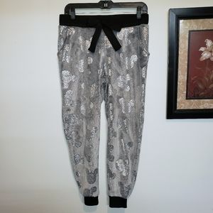 Disney Sequin Mickey Lounge/Sleep Pant Size Medium